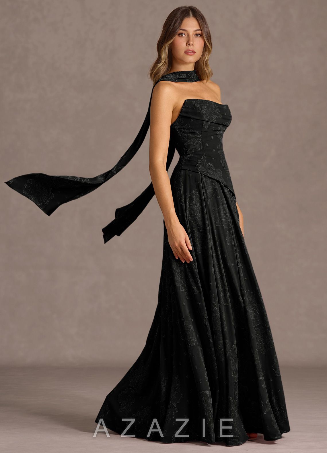Gabriela {color} Maxi Dress  black