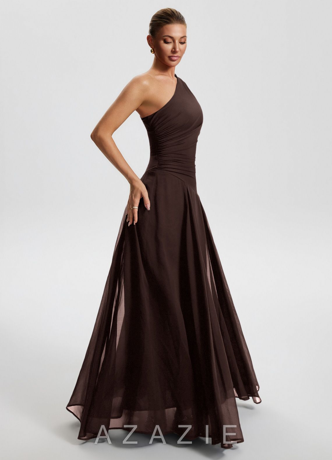Sylvaine {color} Maxi Dress  ganache