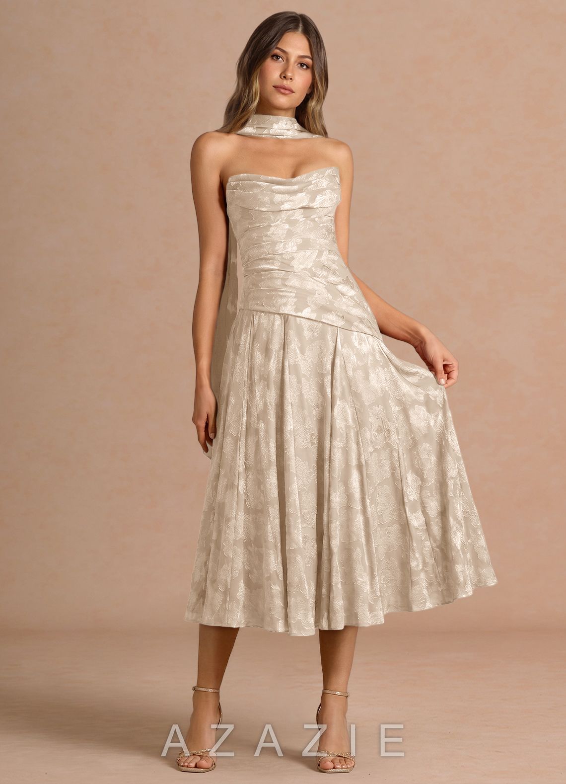 Gabriela {color} Midi Dress  sp_cream_#cr134305