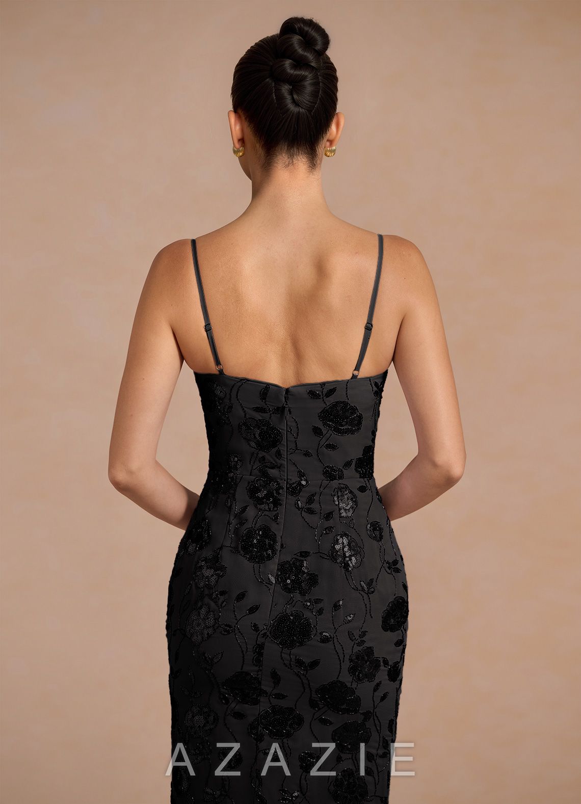 Shine {color} Maxi Dress  sp_black_sequins_#bs134259