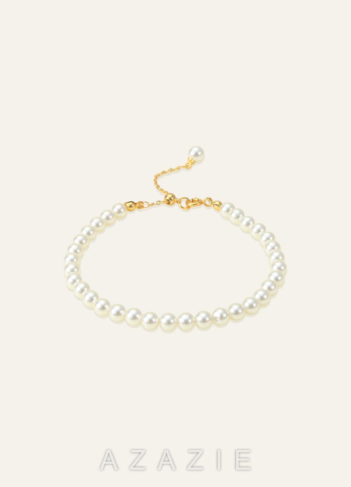 Classic Pearl Bracelet  white