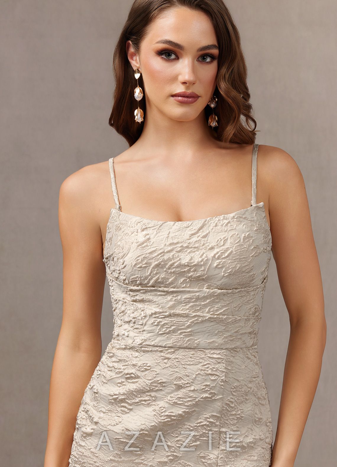 Dera {color} Maxi Dress  sp_vanilla_shimmer_#vs134366