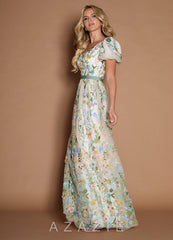 Marisa {color} Maxi Dress  sp_champagne_multi_#cm134767