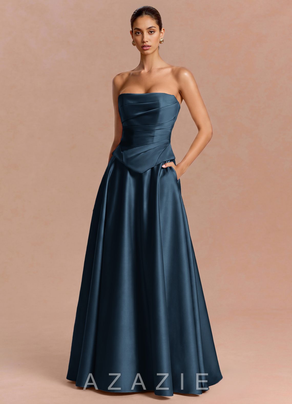Eponine {color} Maxi Dress  navy_#ny134188