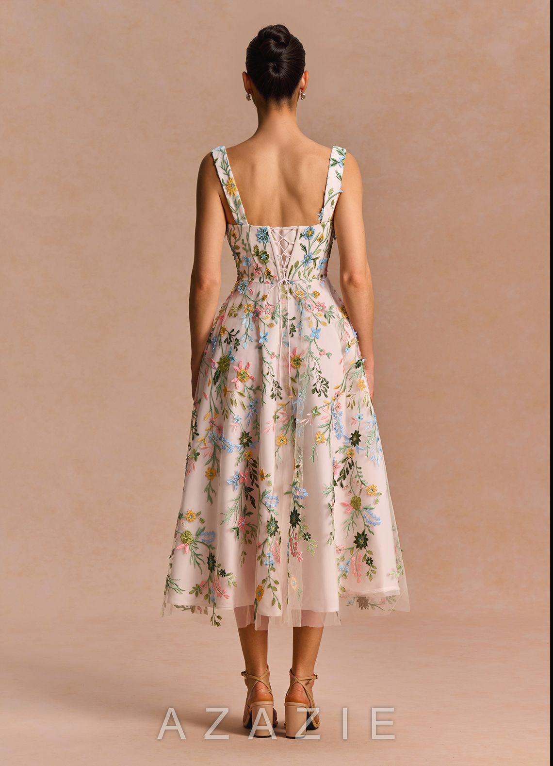 Azaria {color} Midi Dress  sp_blush_pink_multi_#bm134766