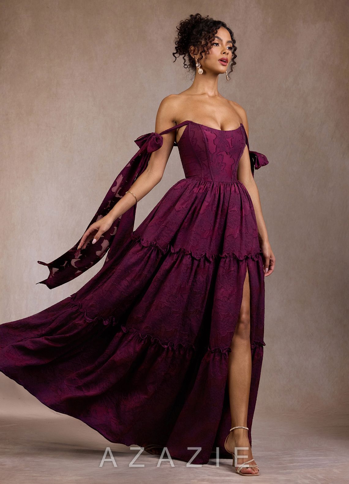 Vilma {color} Maxi Dress  sp_plum_orchid_#po134995