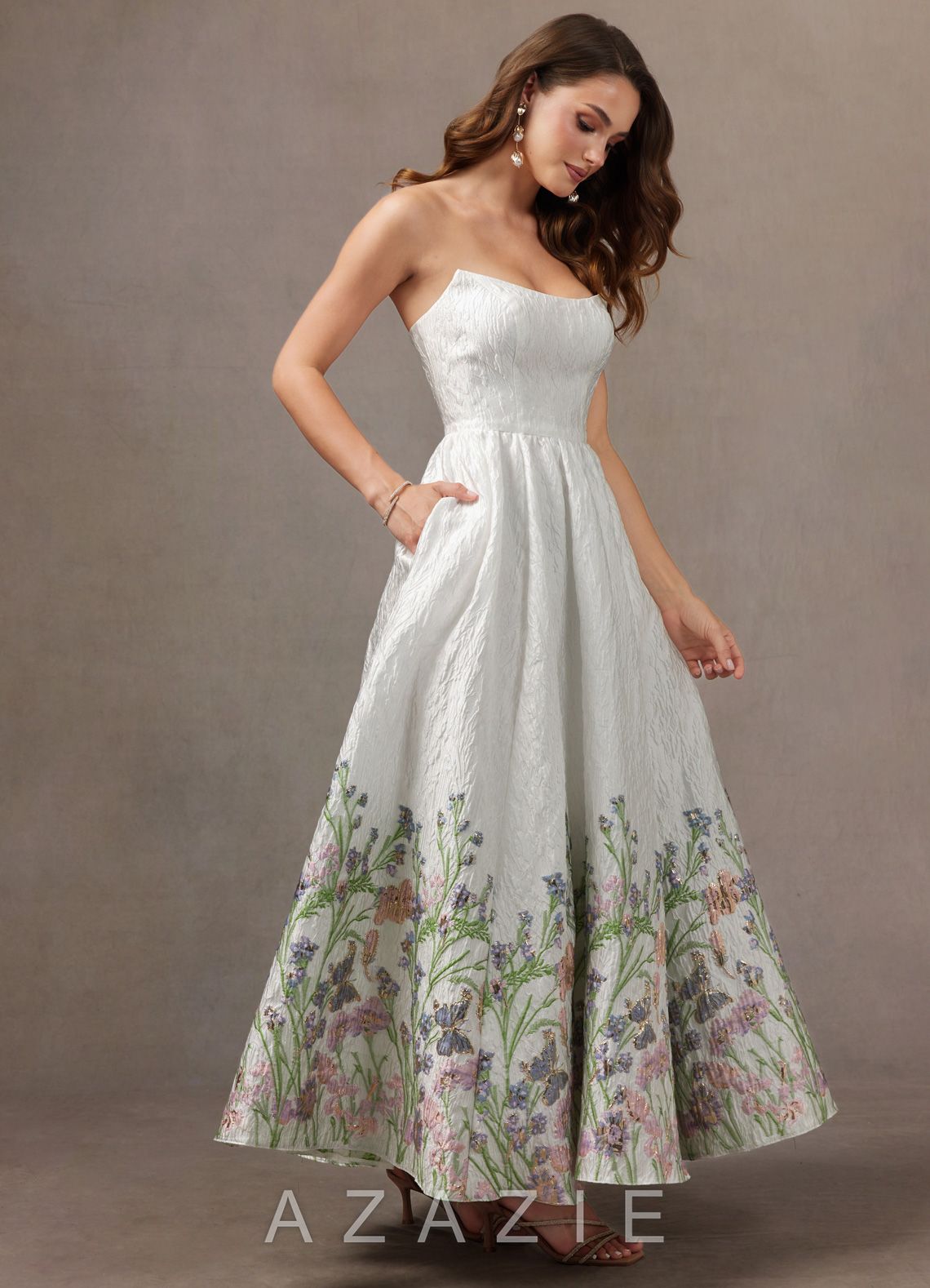 Nikol {color} Maxi Dress  sp_ivory_wildflower_#iw134368