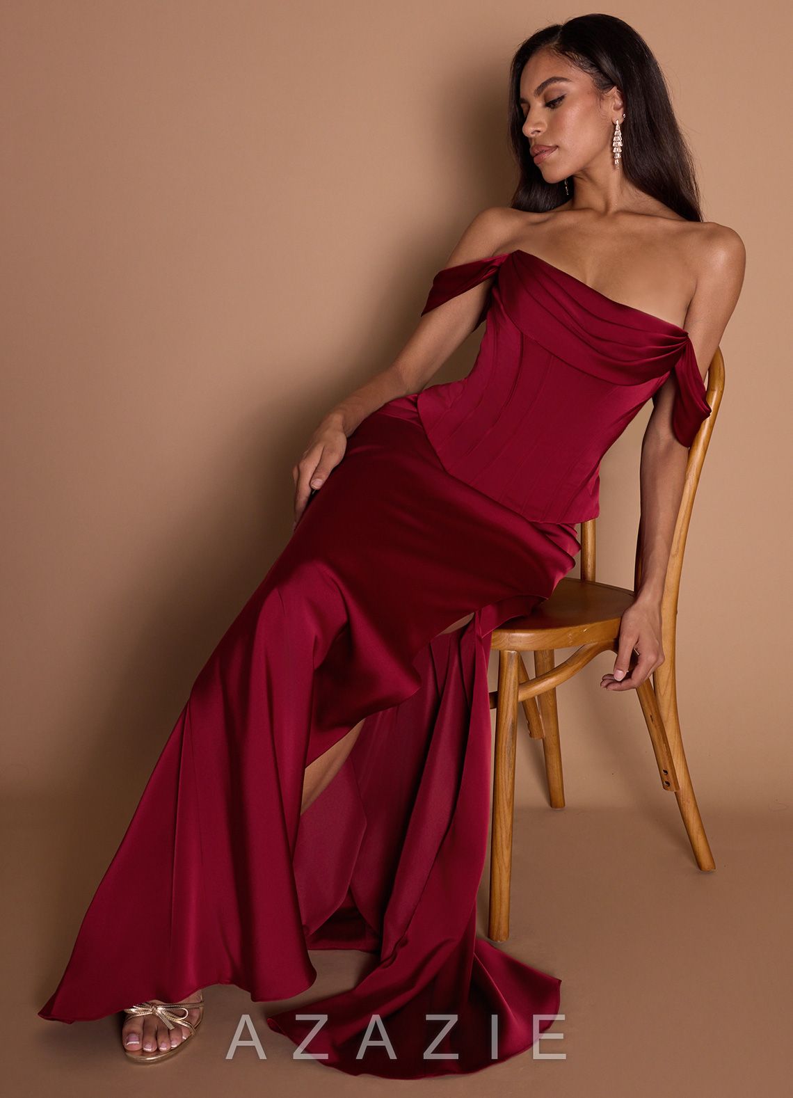 Reese {color} Maxi Dress  ruby_red_#rr134185