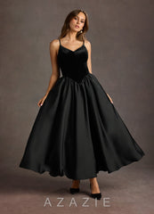 Pandora {color} Dropped Waist Maxi Dress