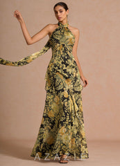 Vireya {color} Maxi Dress  sp_black_floral_#bf134362
