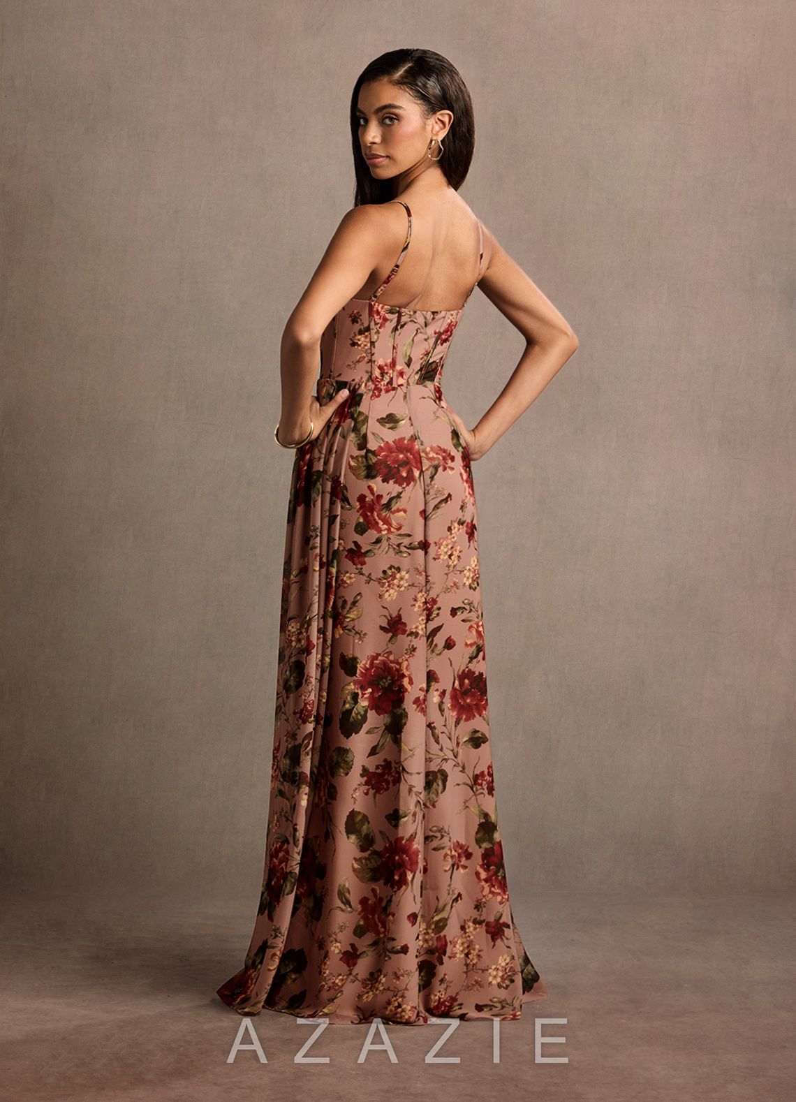 Aurra {color} Maxi Dress  sp_mauve_multi_#mm134318