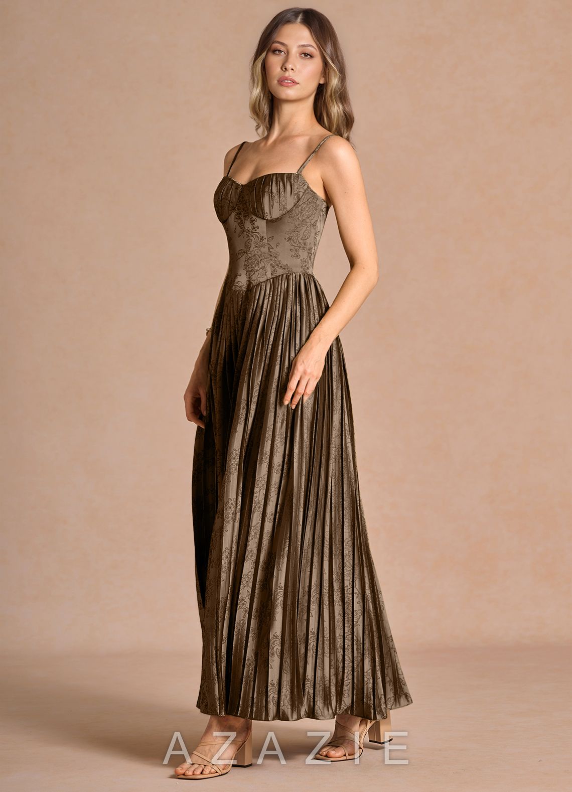 Marcella {color} Maxi Dress  sp_coffee_brown_#cb134755