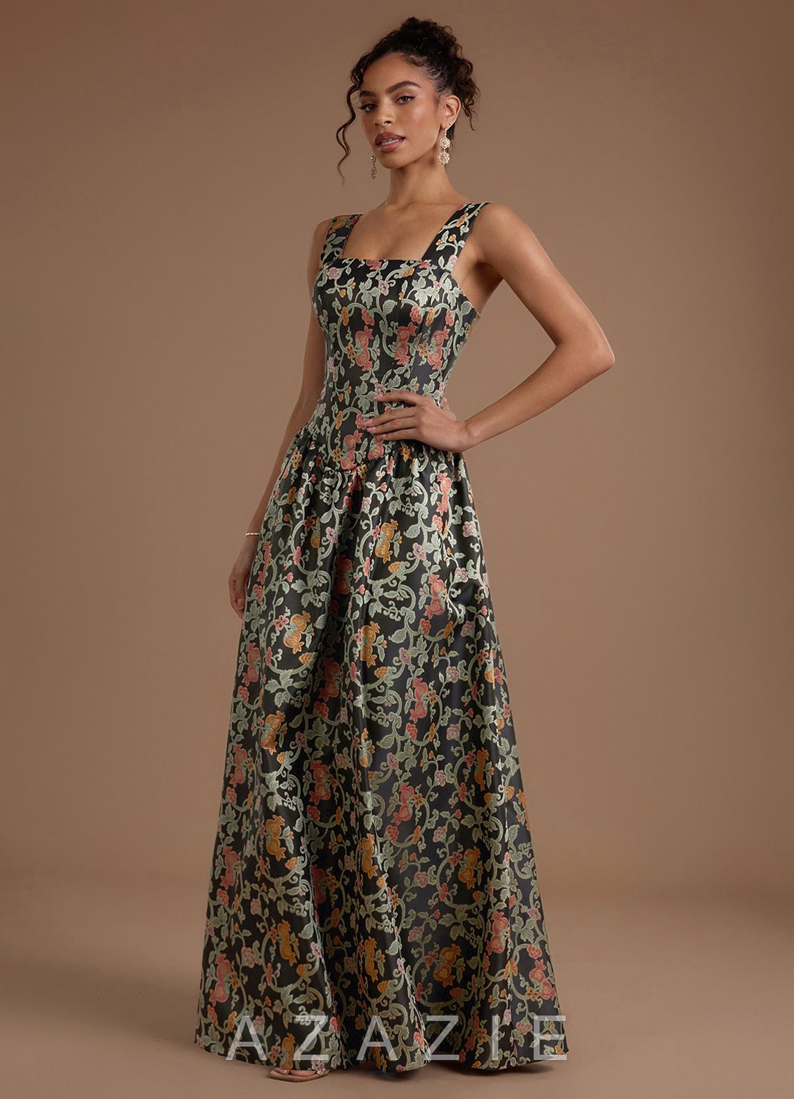 Adele {color} Maxi Dress  sp_midnight_garden_#mg134314