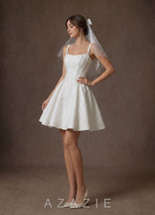 The Satin Bow Shoulder Veil  diamond_white