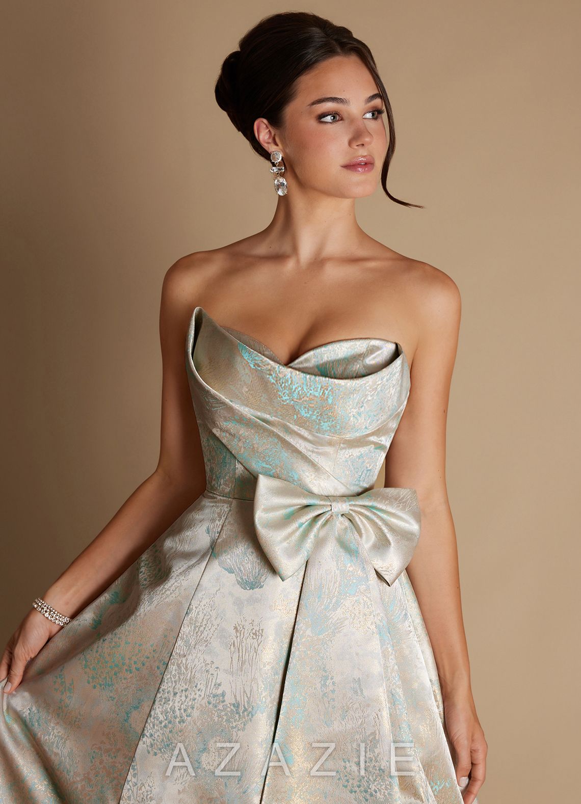 Alanis {color} Gown  sp_mint_pearl_#mp134425