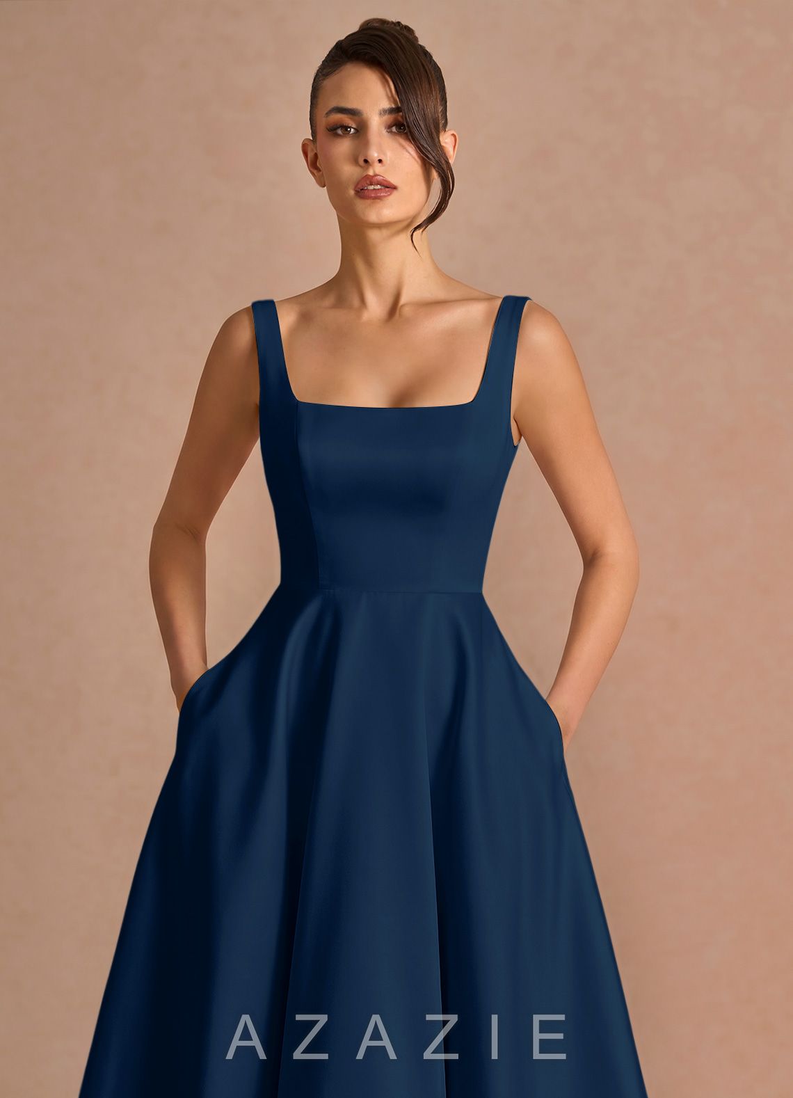 Brynn {color} Midi Dress  navy_#ny134188