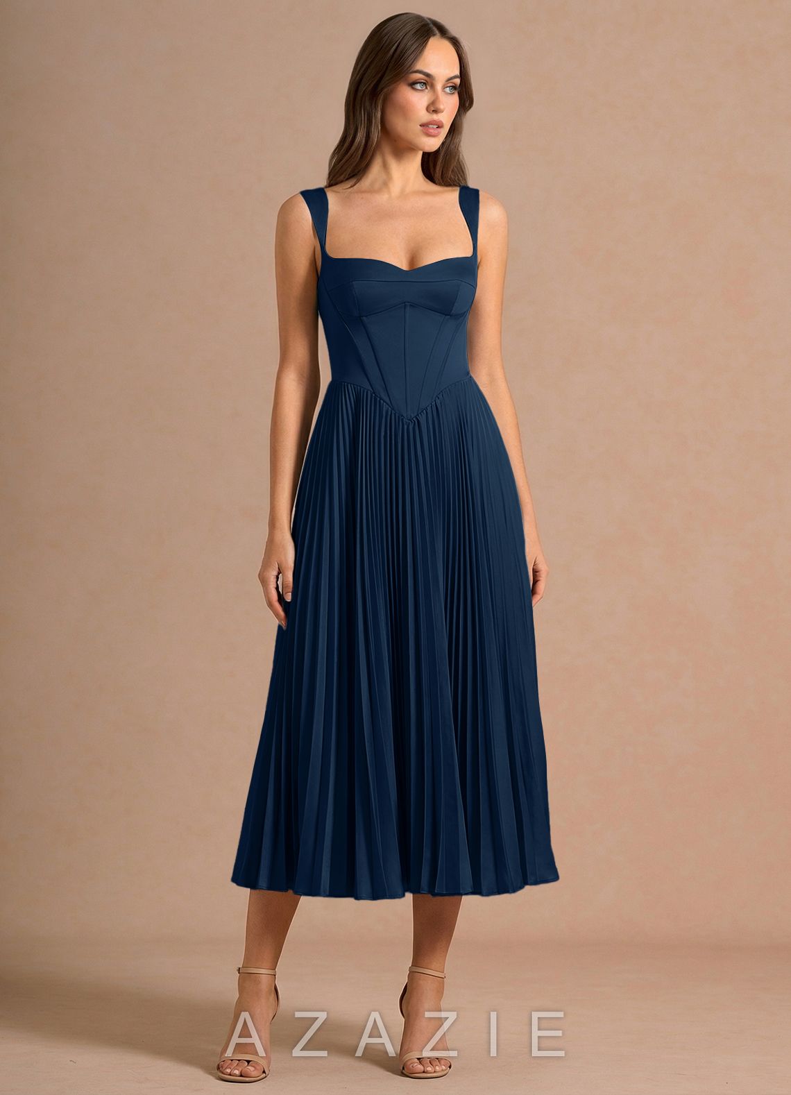 Avenelle {color} Mid Dress  navy_#ny134188
