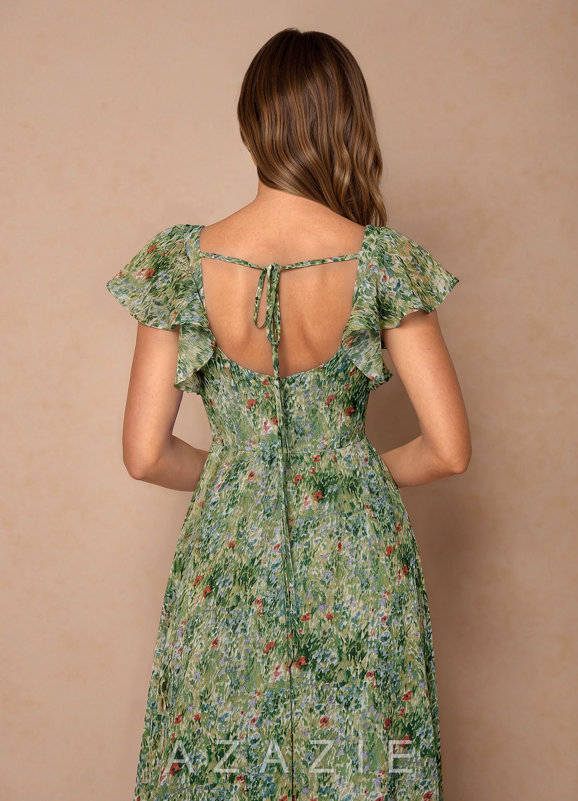 Talia {color} Midi Dress  sp_green_floral_#gf134901