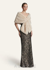 Plush Faux Fur Wrap