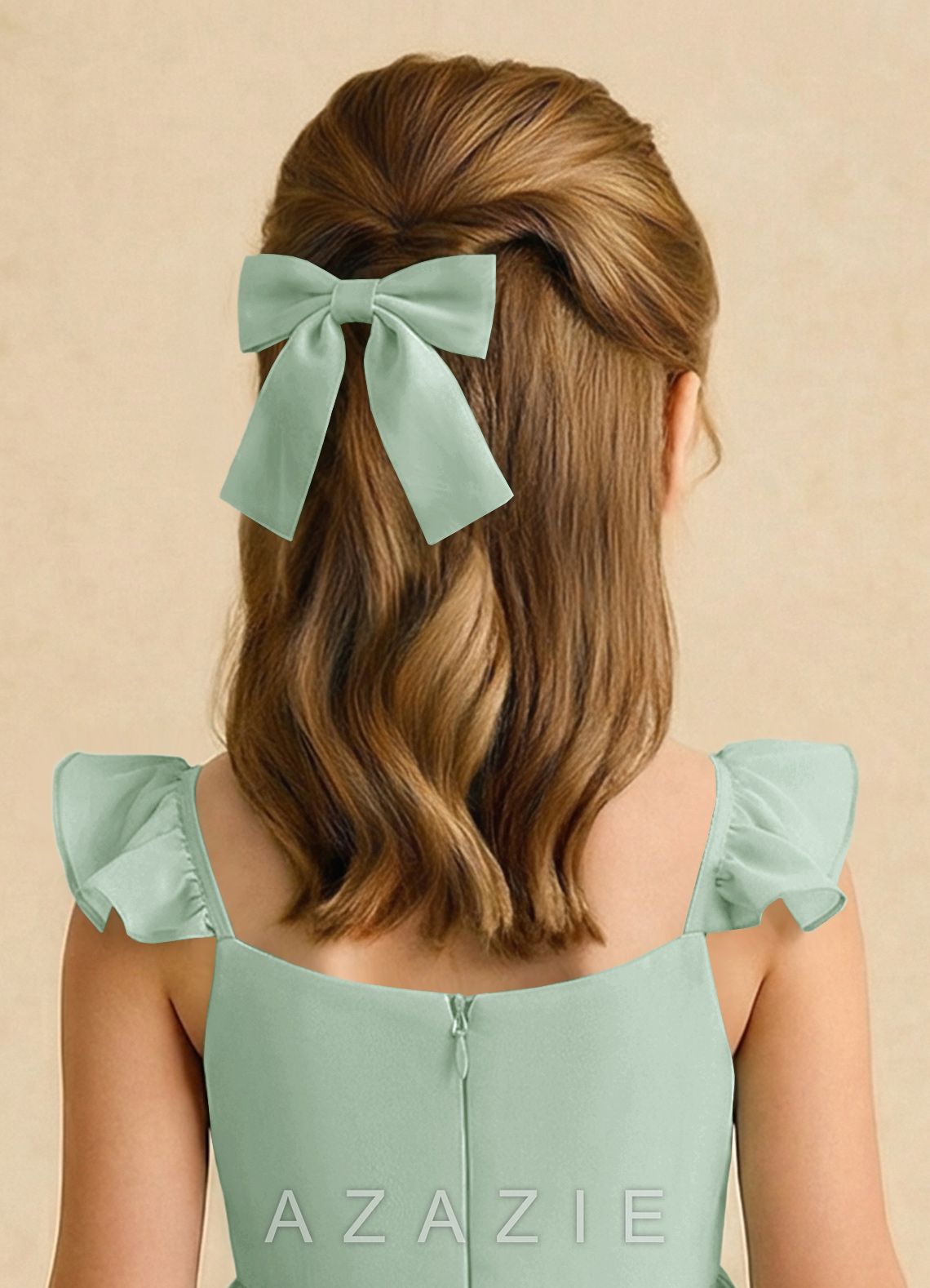 Girls Chiffon Bow Hair Clip