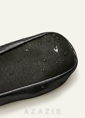 Rescue Flats Roll Up Ballet Flats for Weddings  black