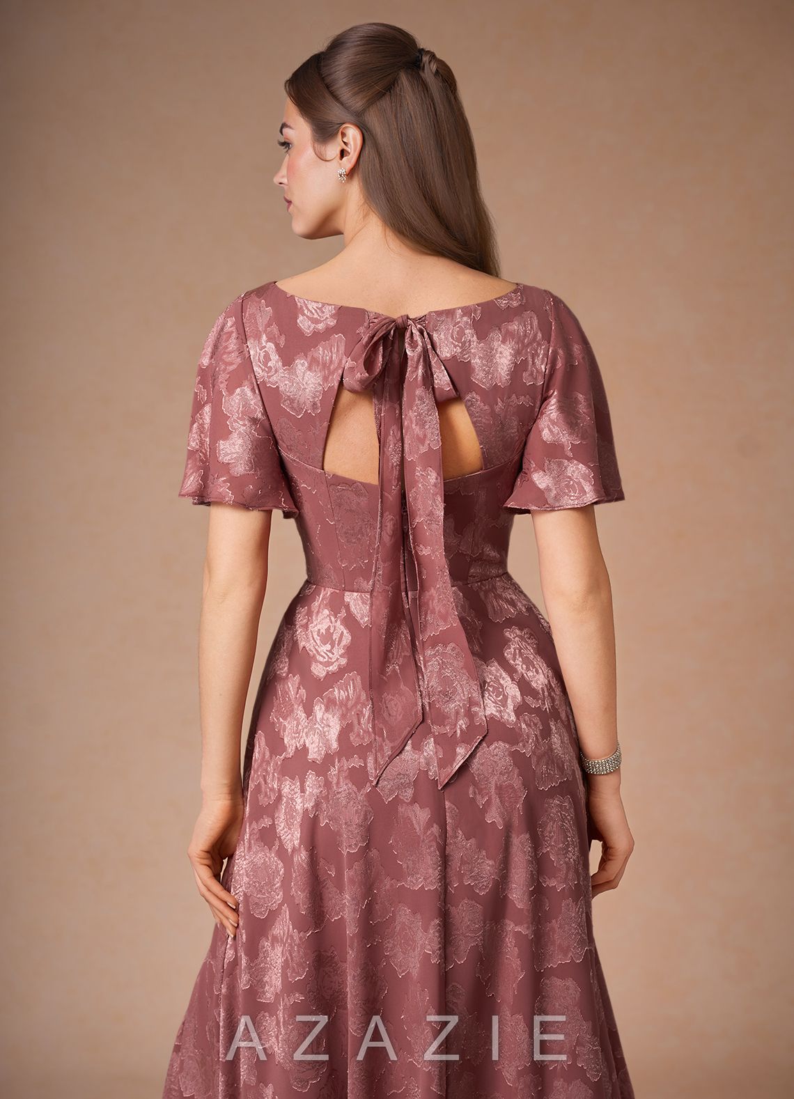 Sasha {color} A-Line Maxi Dress  sp_vintage_rose_#vr134282
