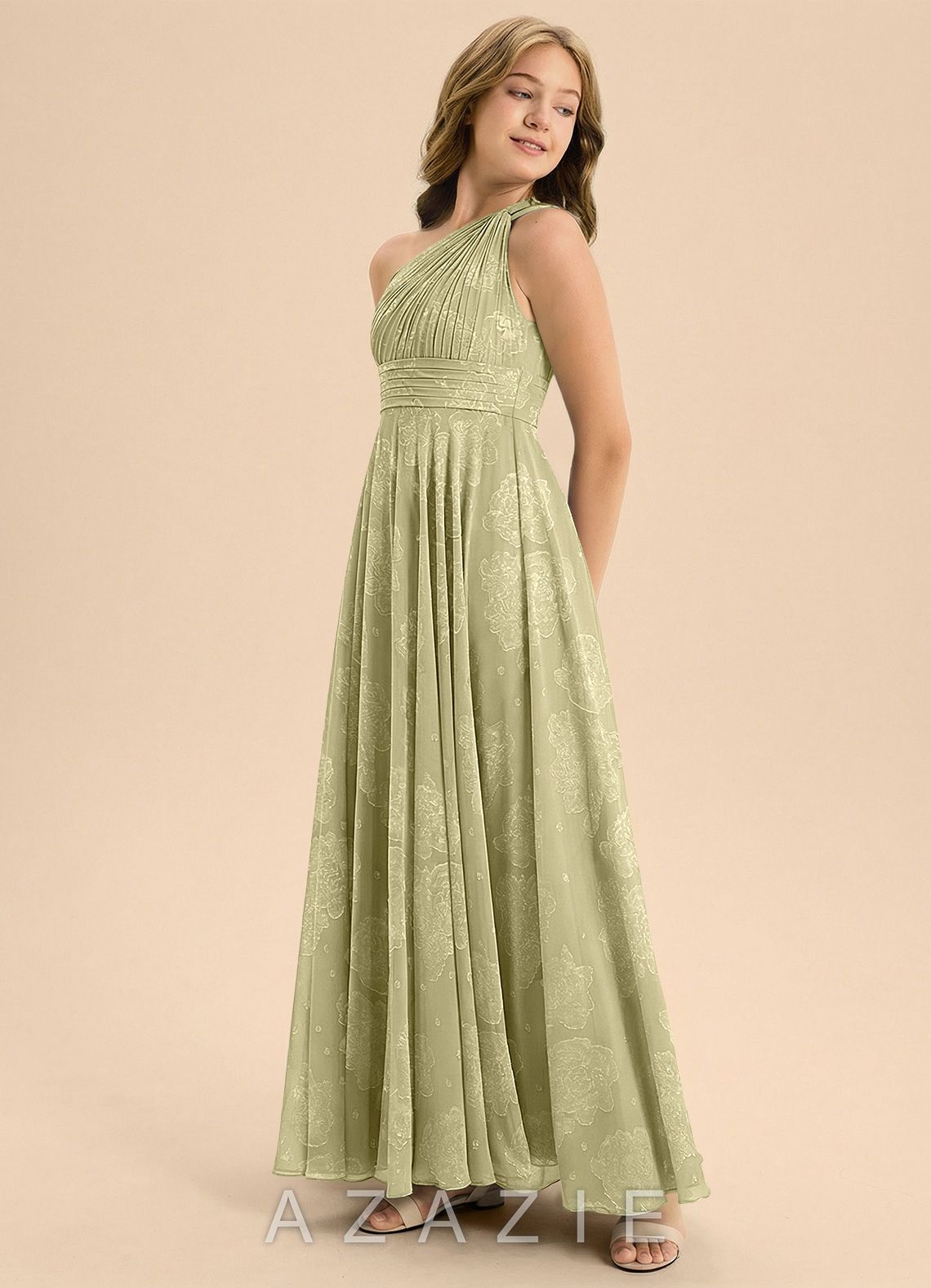 Azazie Charlize Junior Formal Dress  sp_celadon_#cn134718