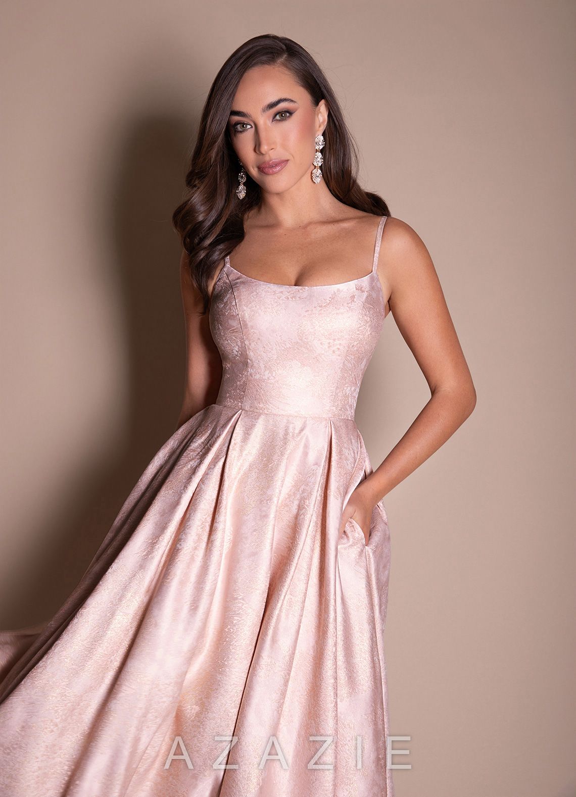 Vitoria {color} Midi Dress  sp_blush_gold_#bg134195