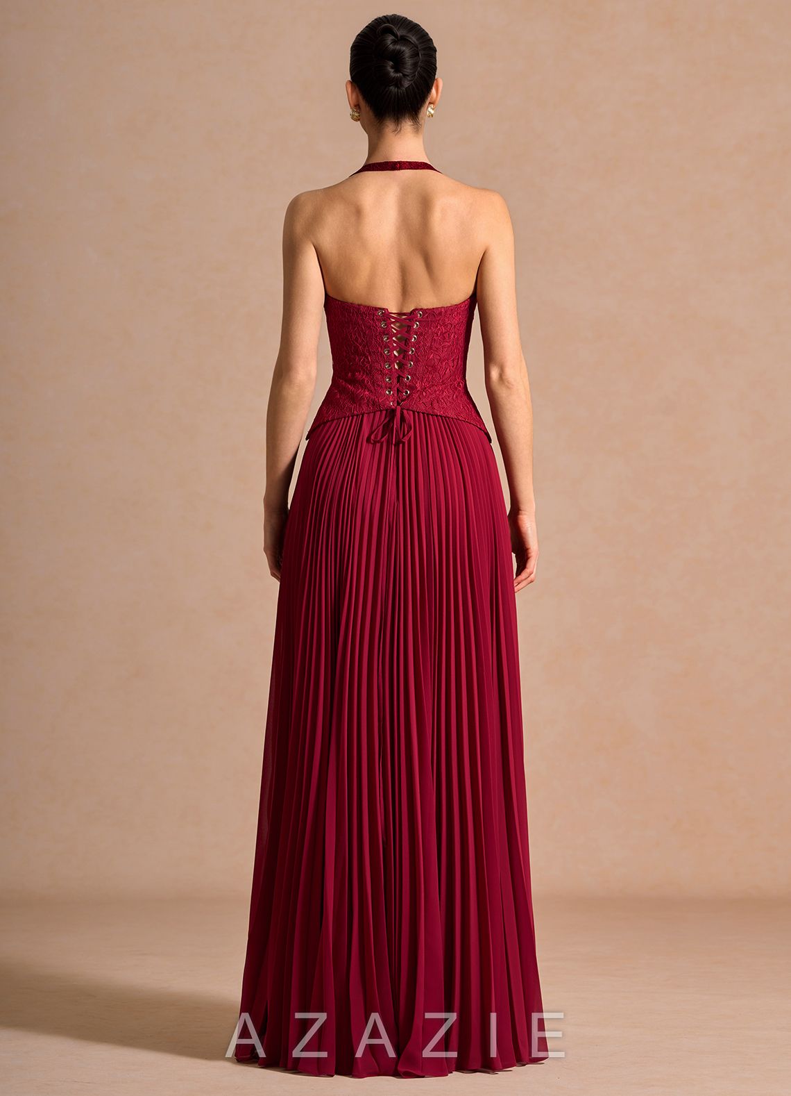 Elicia {color} Maxi Dress  sp_merlot_#me134131