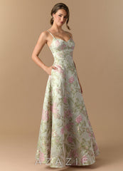 Raquel {color} Maxi Dress  sp_blush_floral_green_#bg134308