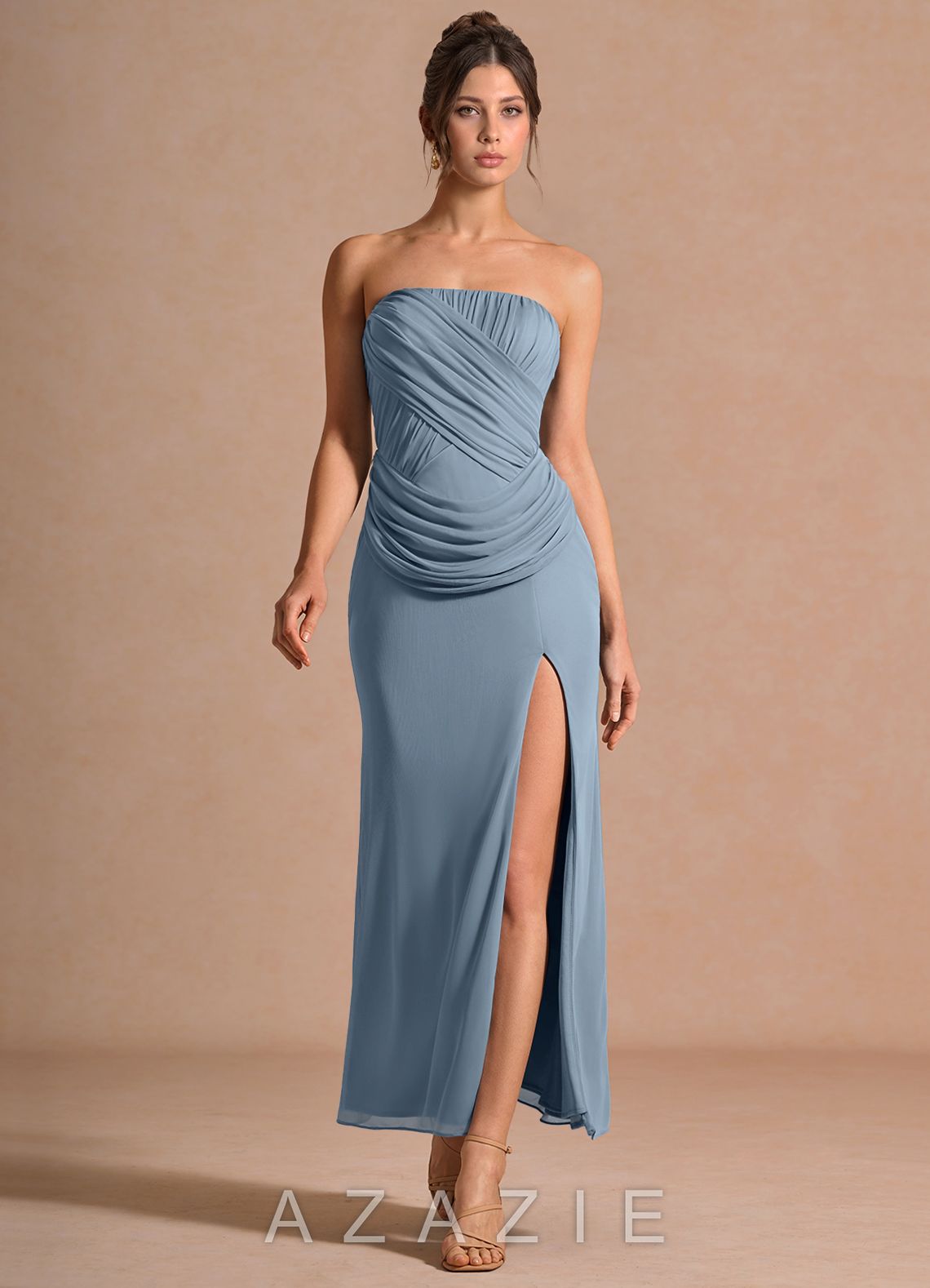Drusilla {color} Maxi Dress  powder_blue_#pb134119