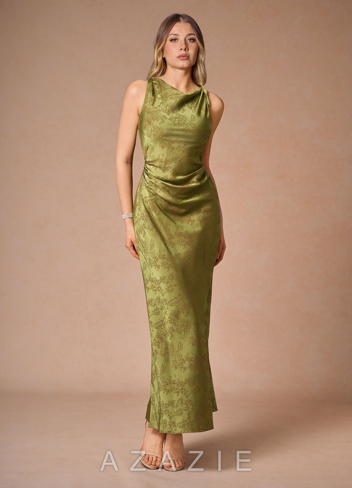 Elena {color} Maxi Dress  sp_moss_brown_#mb134752