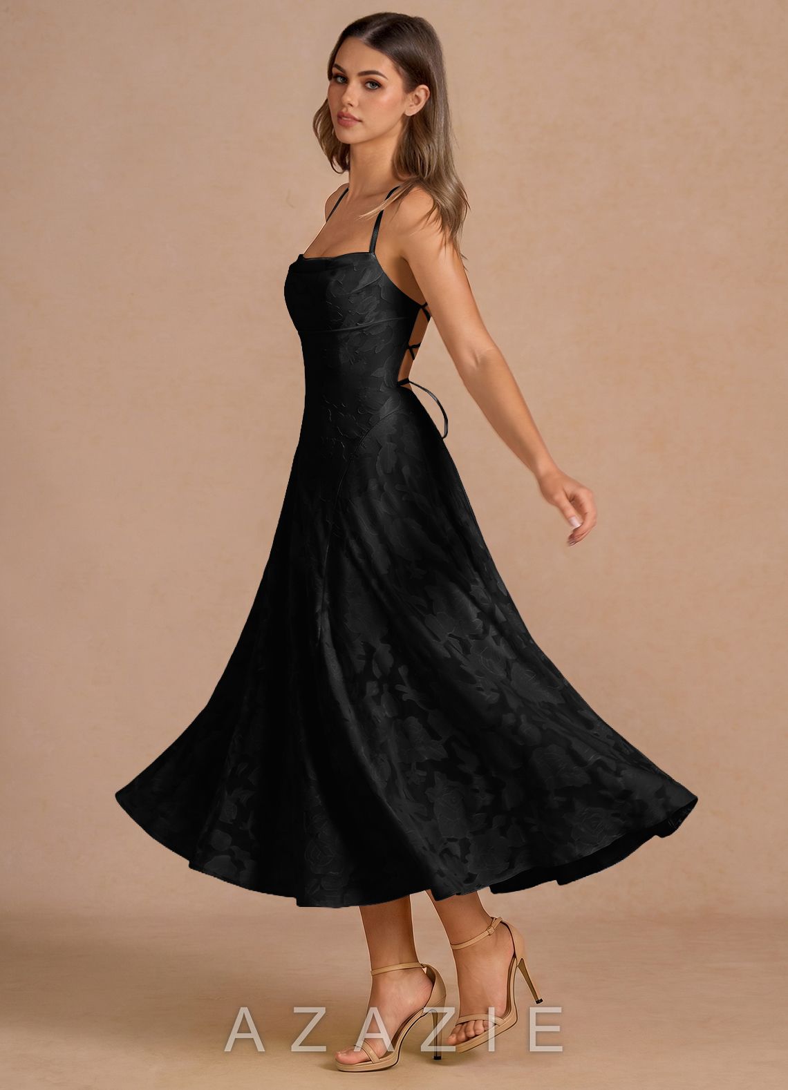 Irelia {color} Midi Dress  black