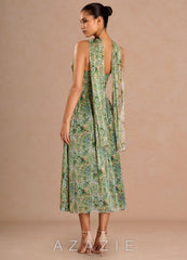 Lolla {color} Midi Dress  sp_green_floral_#gf134901