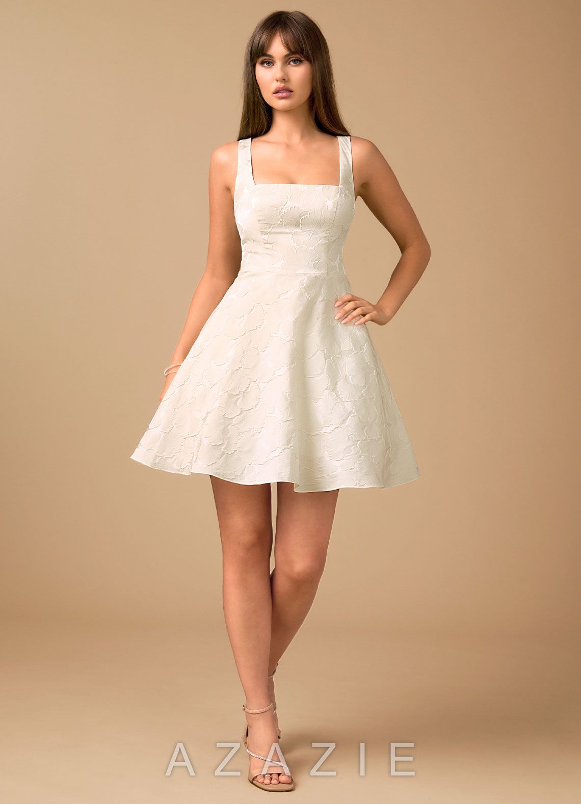 Effie {color} Mini Dress  sp_french_white_#fw134965