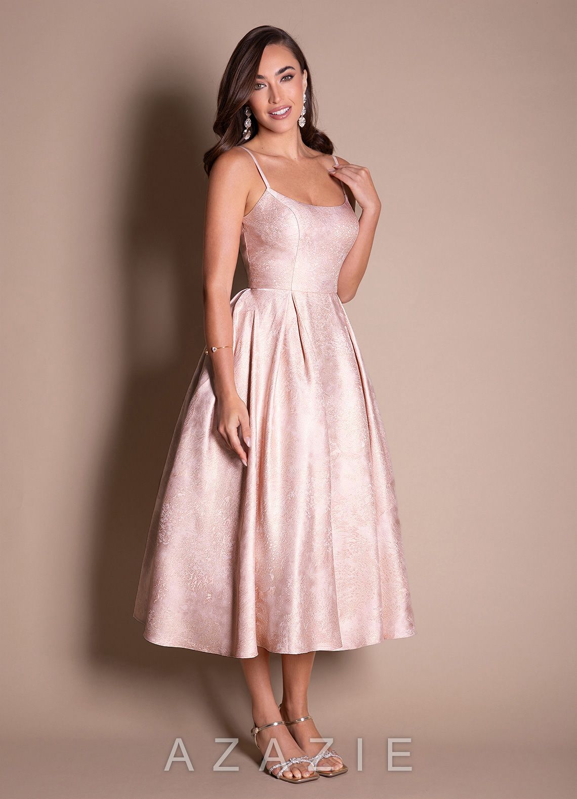 Vitoria {color} Midi Dress  sp_blush_gold_#bg134195