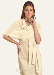 Azazie Matching Color Aleena Chiffon Shawl