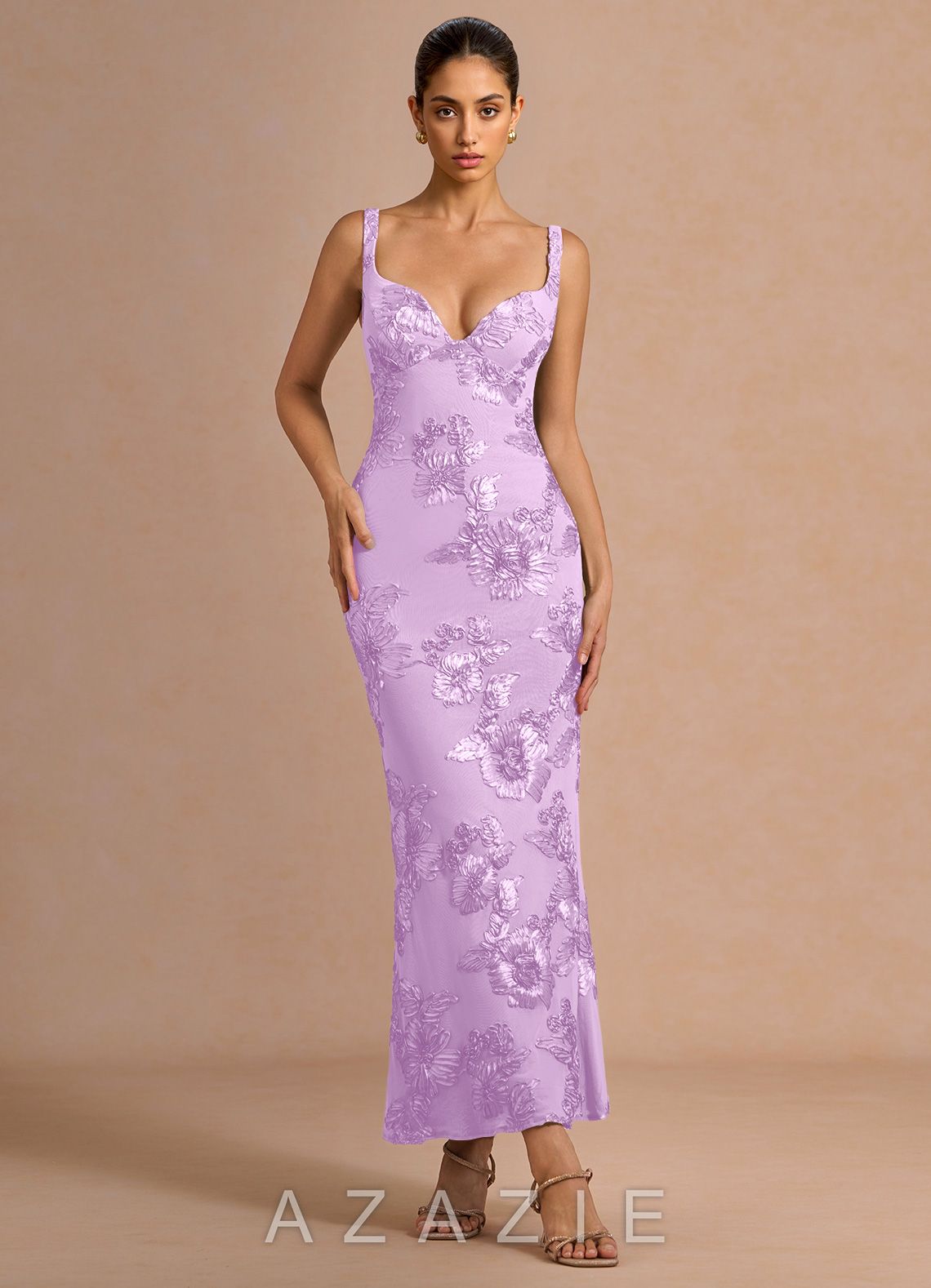 Kiele {color} Maxi Dress  sp_frosted_lilac_#fl134222