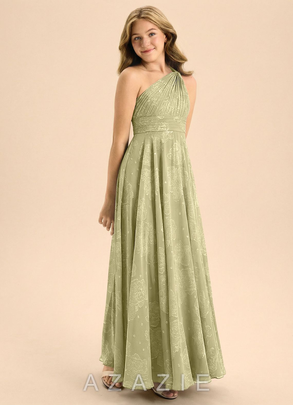 Azazie Charlize Junior Formal Dress  sp_celadon_#cn134718