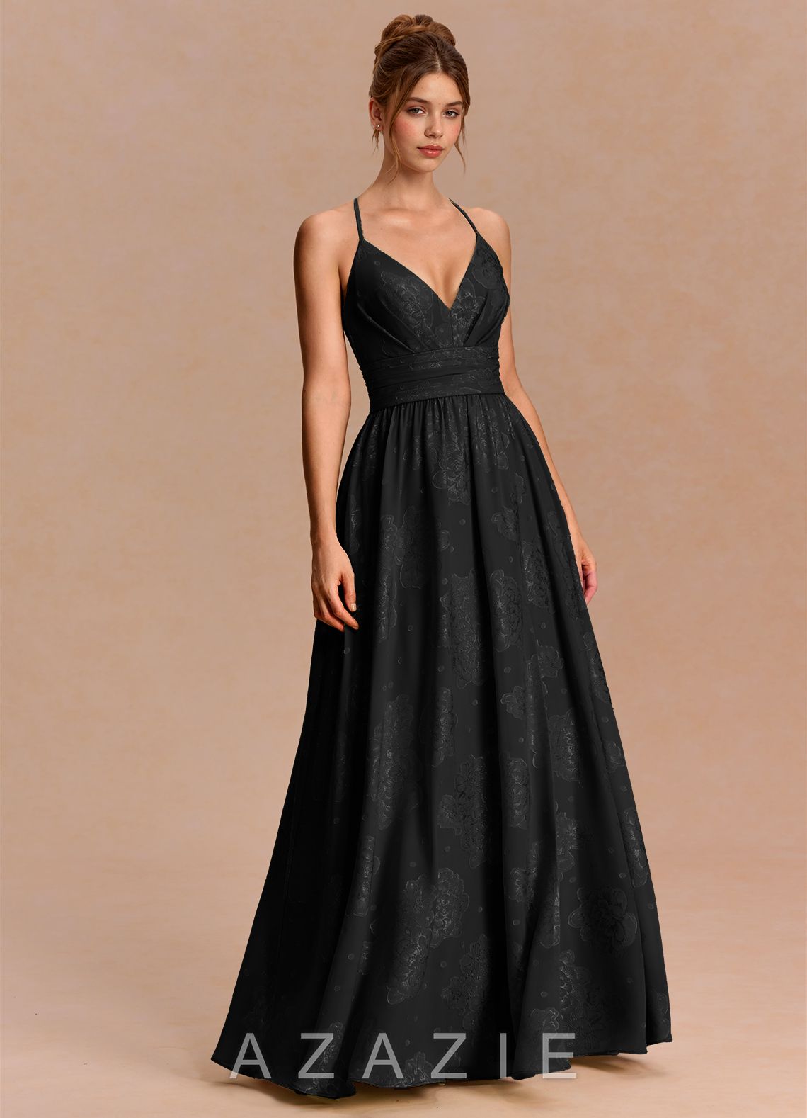 Anaëlle {color} Maxi Dress  black