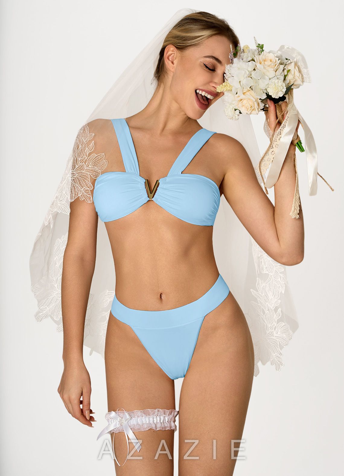 Elyra High-Waisted Bikini Set