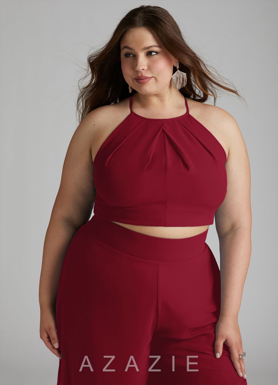 Kenzi {color} Jumpsuit  sp_merlot_#me134131