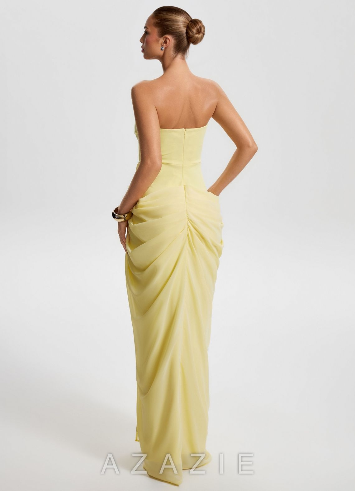 Zendaya {color} Maxi Dress  lemon_sorbet
