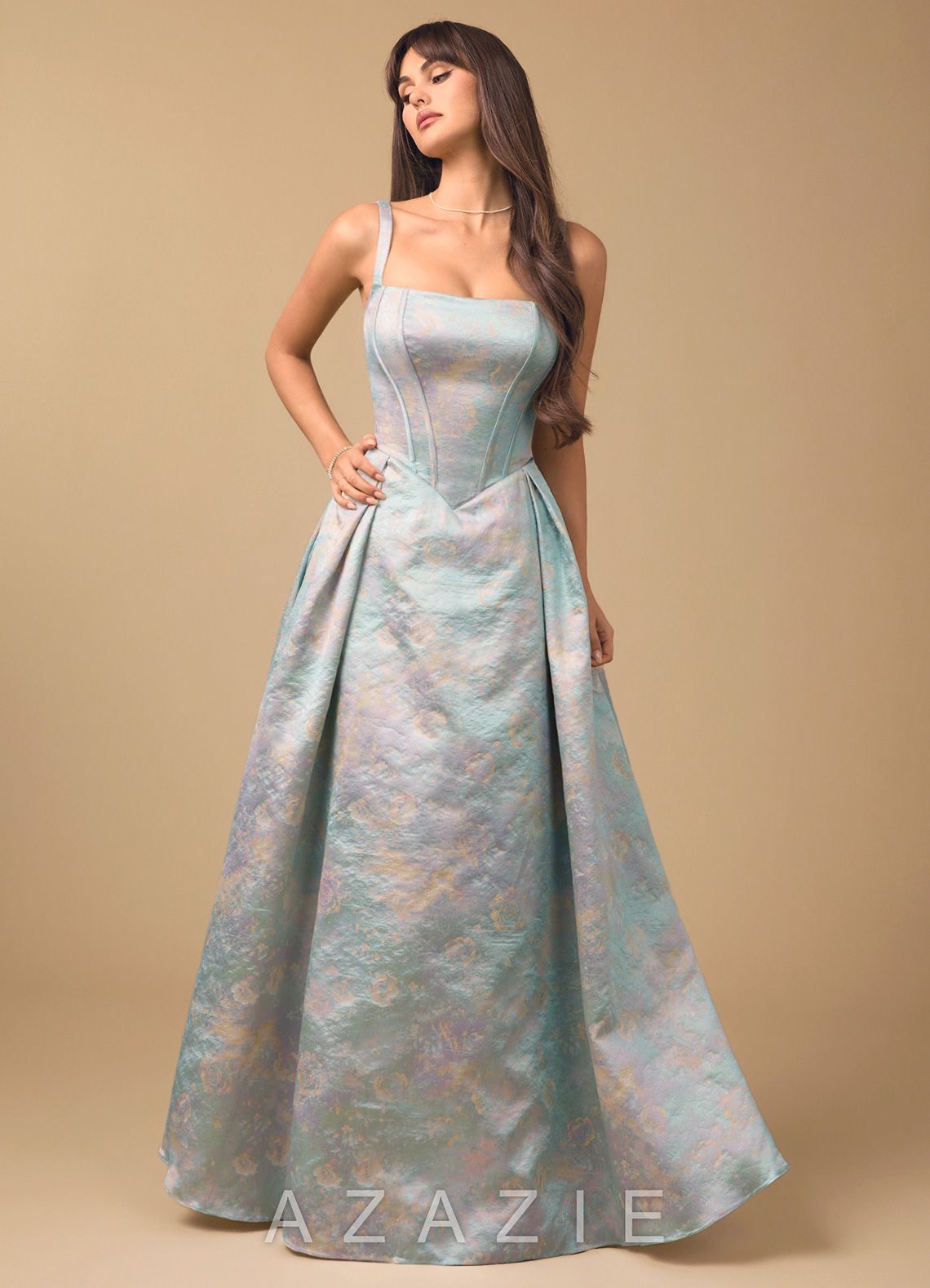 Bryn {color} Maxi Dress  sp_powder_sky_#ps134387