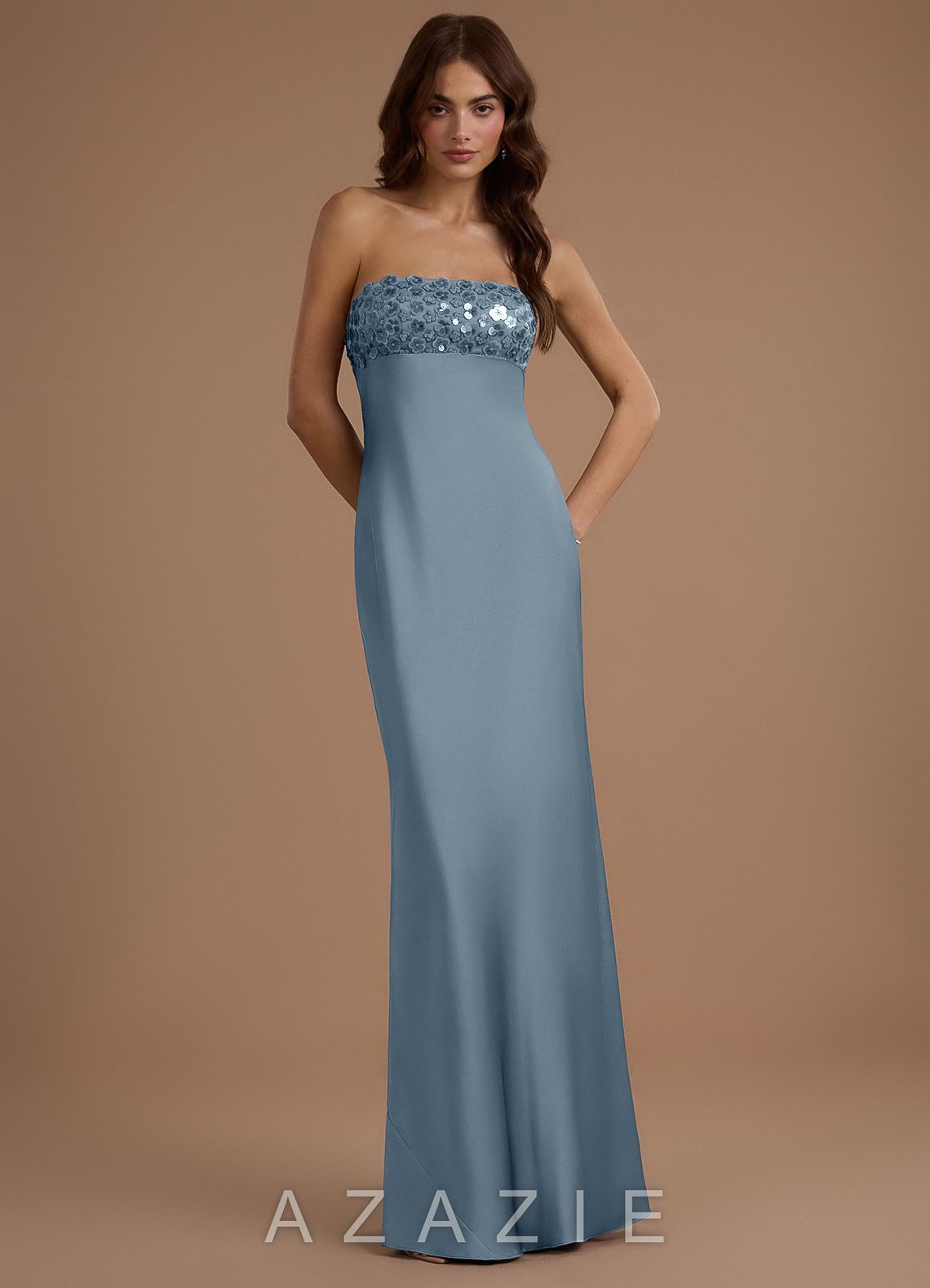 Narah {color} Maxi Dress  powder_blue_#pb134119