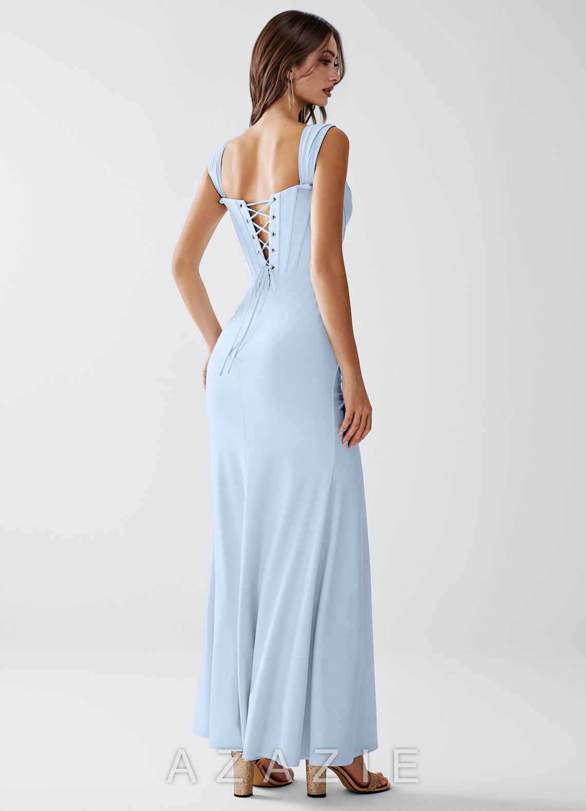Zalia {color} Stretch Knit Dress  sp_sky_blue_#se473