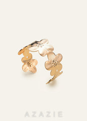Flower Cuff Bracelet