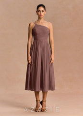 Oliva {color} Midi Dress  mocha_coco_#134126