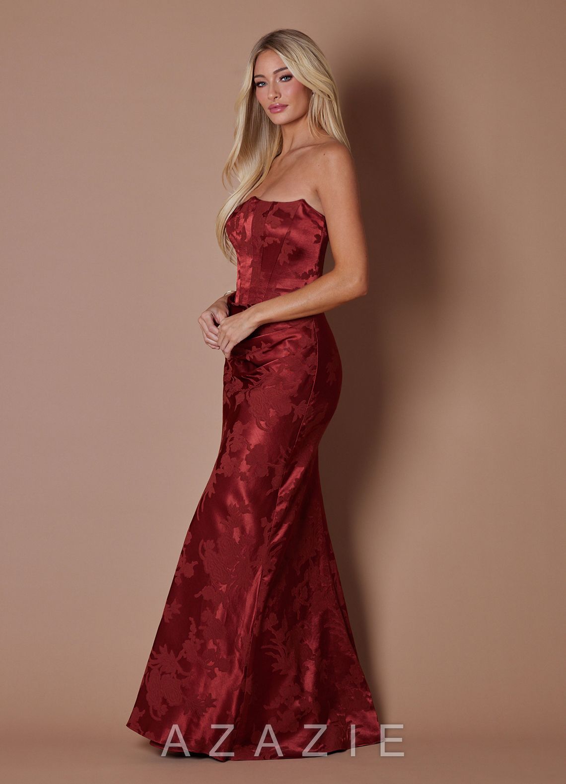 Kelsey {color} Maxi Dress  sp_mahogany_red_#mr134186