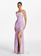 Mirabelle Lilac Sequins Sparkly Special Occasion Dress